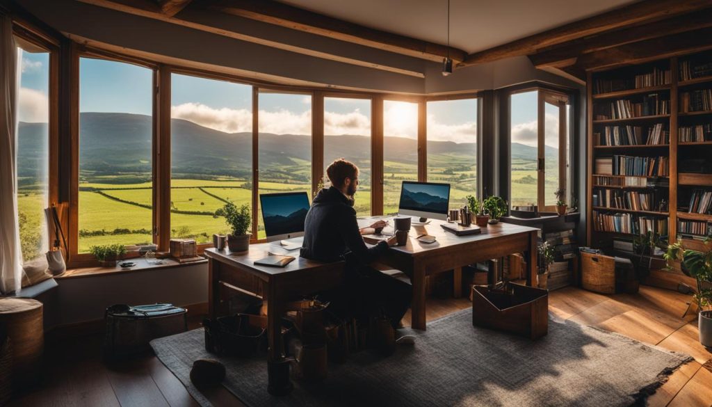 Becoming a freelancer or self-employed worker in  Ireland