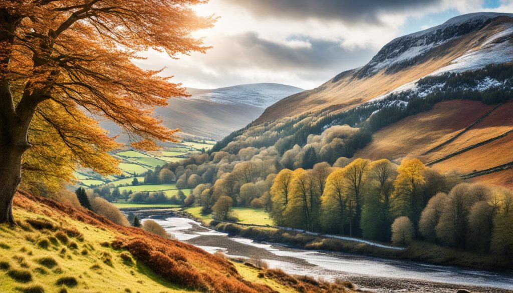 British climate and natural landscapes