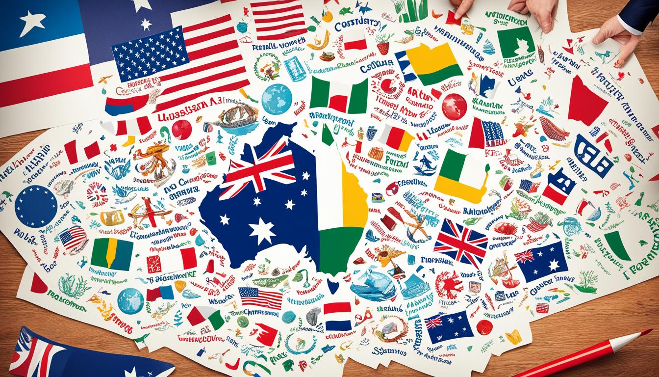 Compare Business and culture between Australia, USA and Italy
