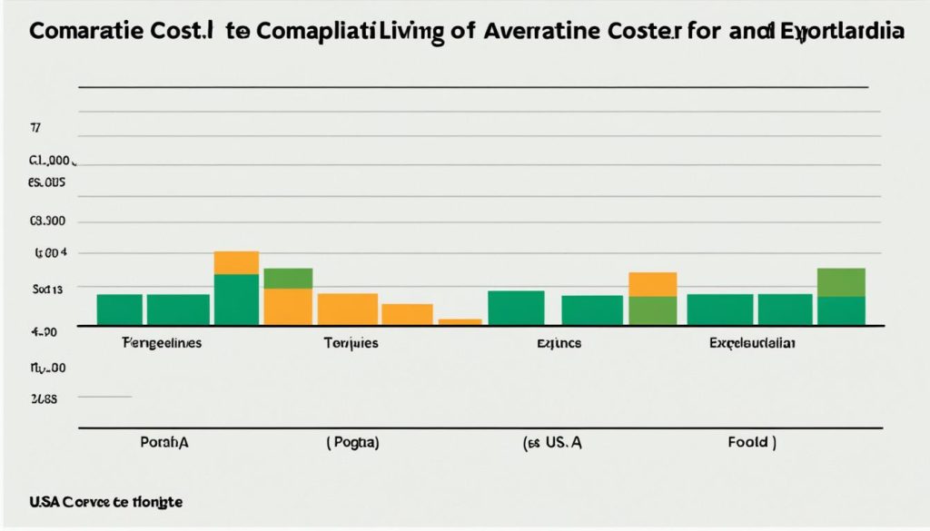 Cost of Living Analysis Graph