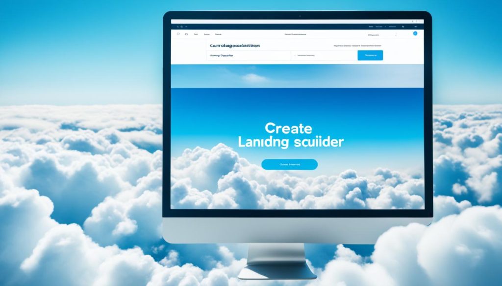 Create a landing page builder