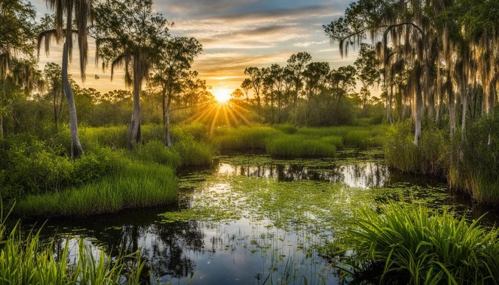 Florida Everglades ecosystems