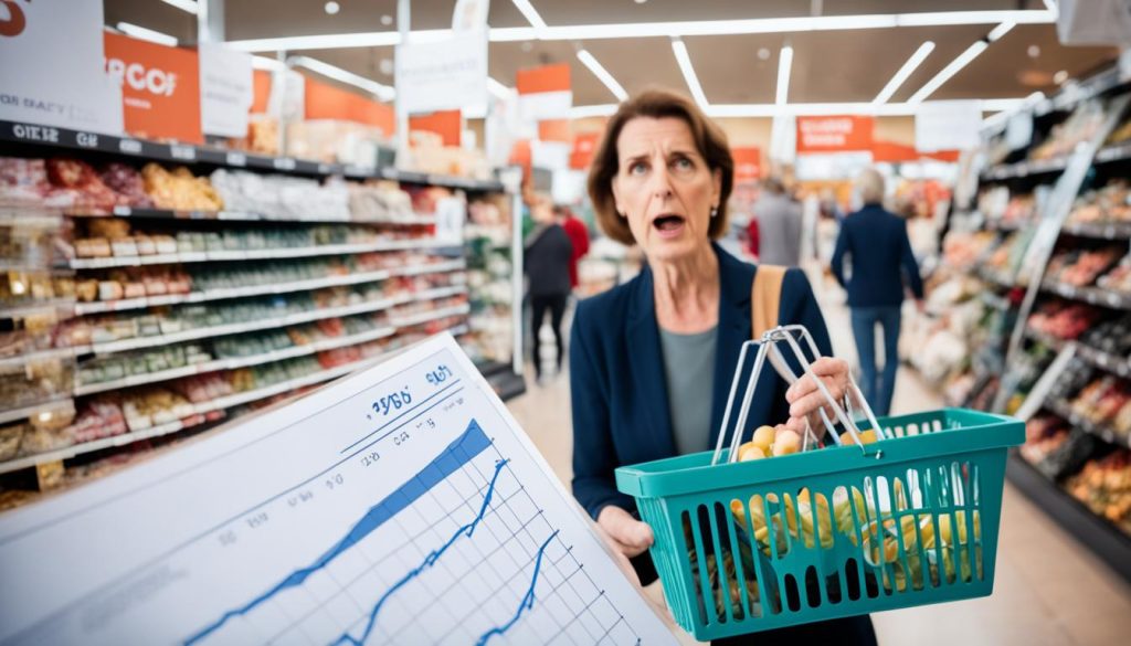 Inflation trends impact on France's consumer spending