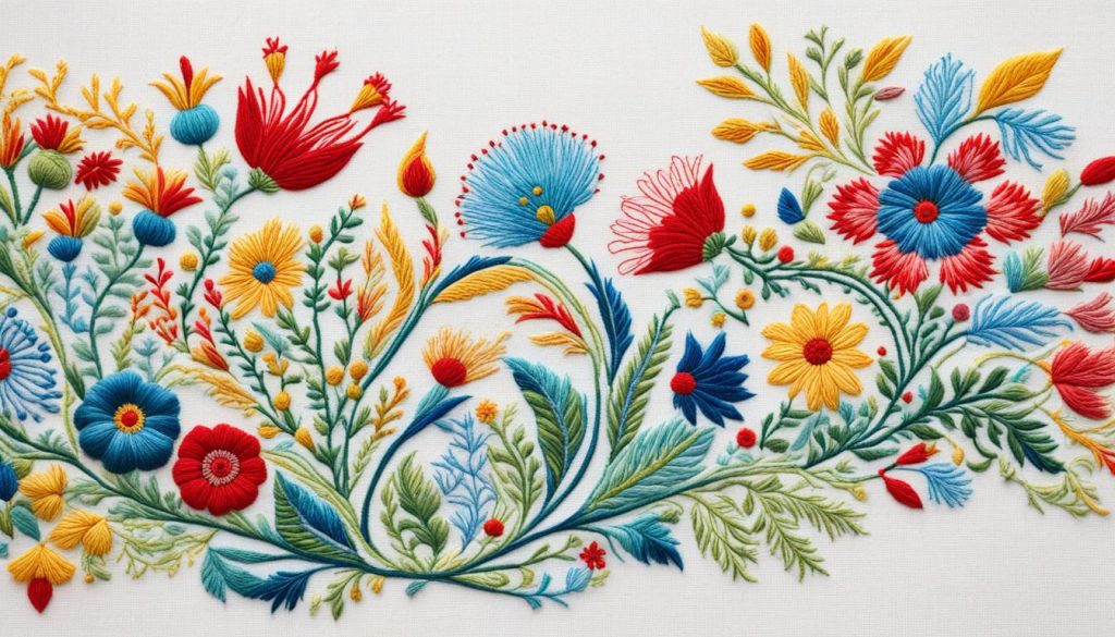 Lagartera embroidery