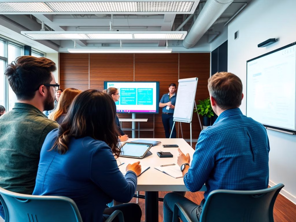 Professional development workshop for upskilling Irish workers in digital technologies