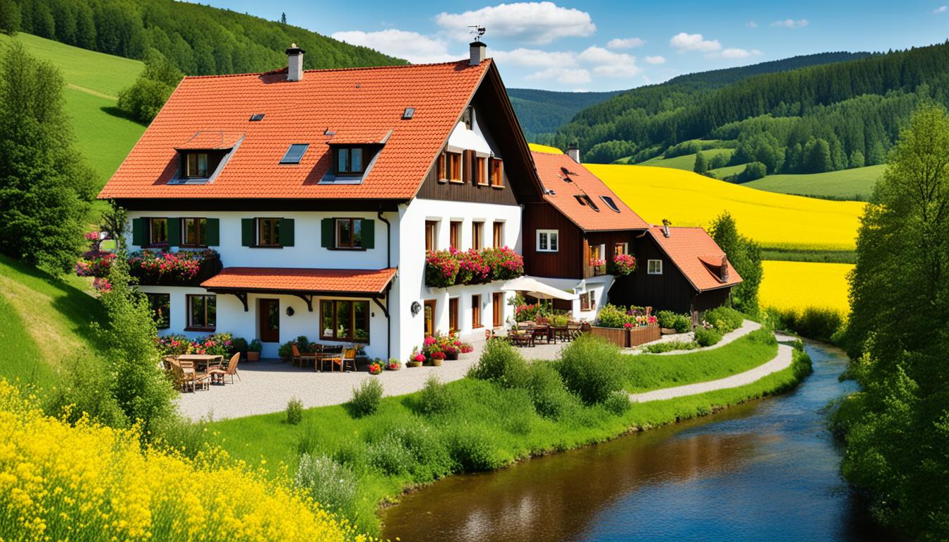 Rural bed and breakfasts in The Czech Republic