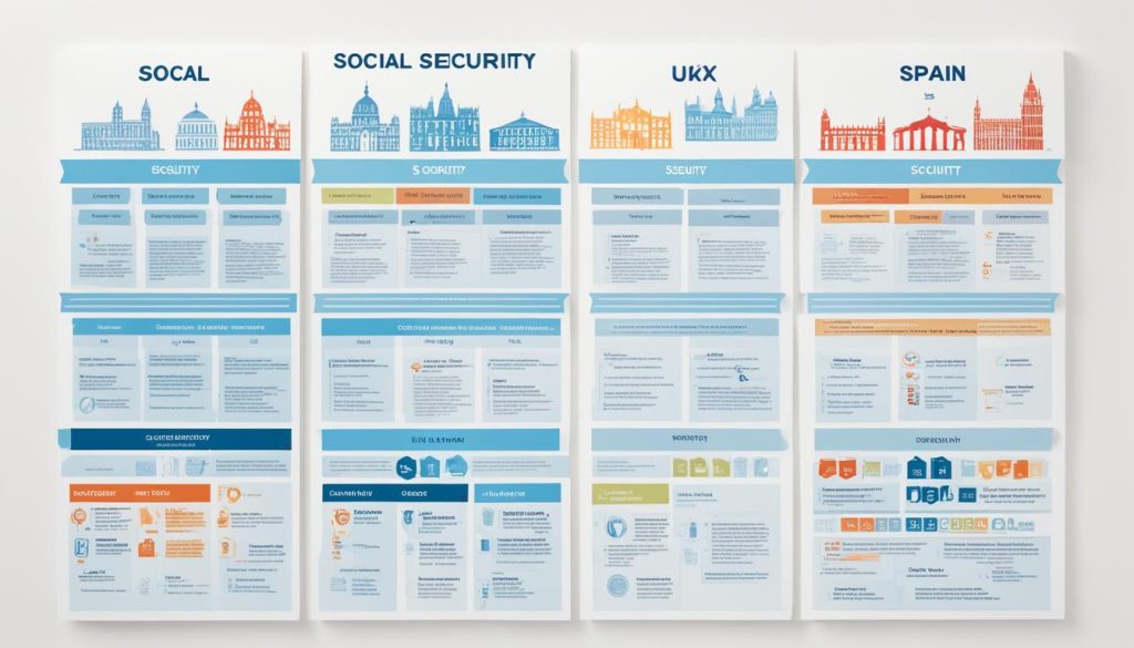 Social Security UK vs Spain comparison