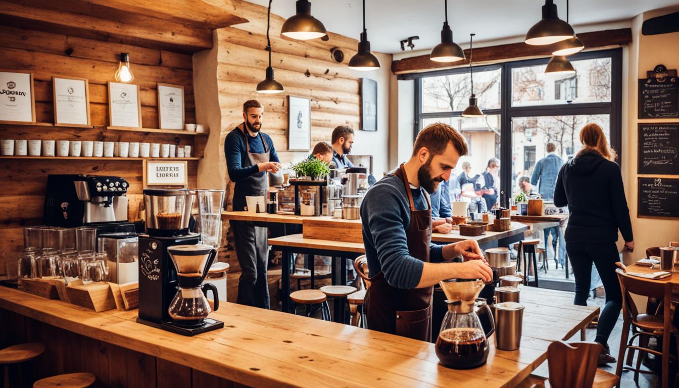 Speciality coffee shop and tea houses in The Czech Republic