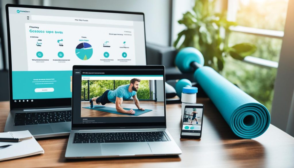 Start an online fitness business