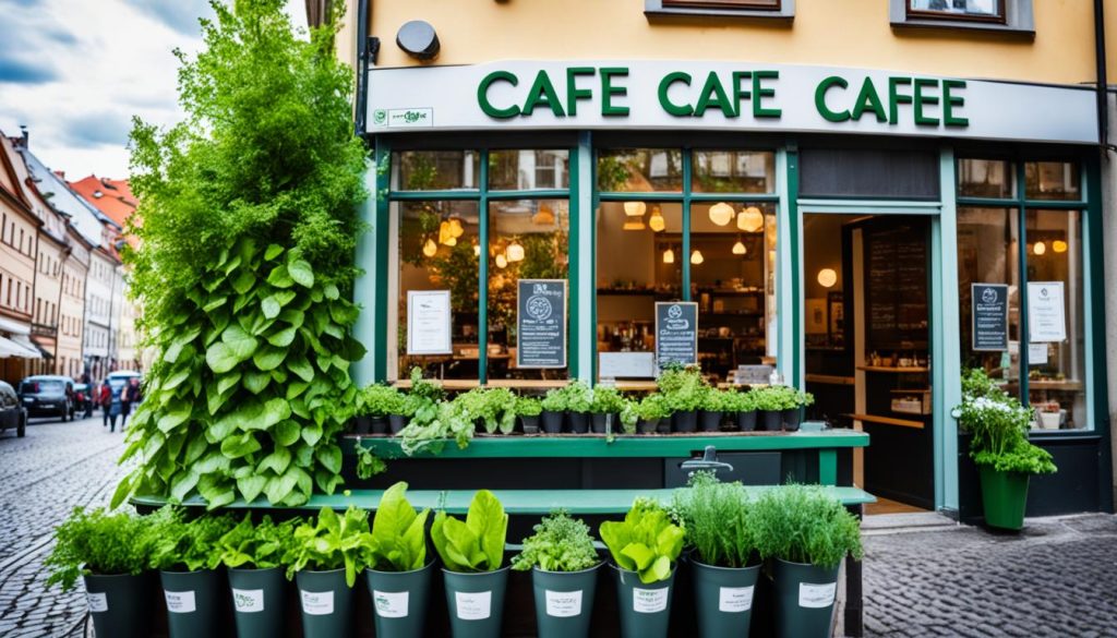 Sustainable Practices in Czech Cafés