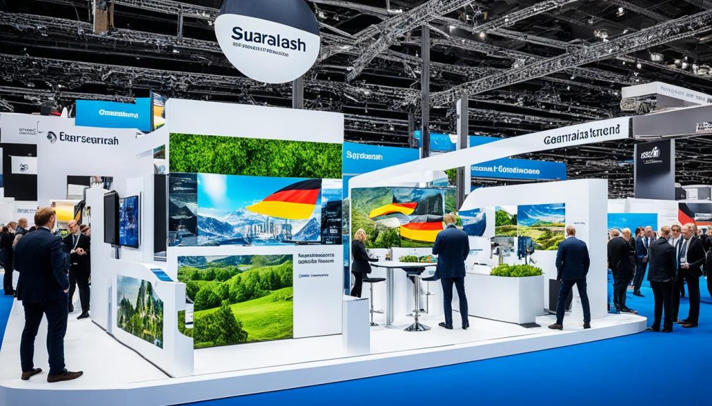 Trade show in Germany