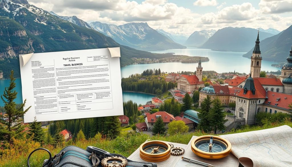 Travel business regulations Austria