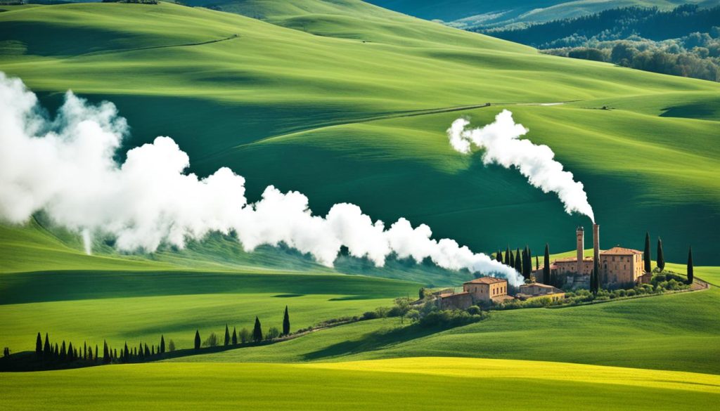 Tuscany's geothermal reserves