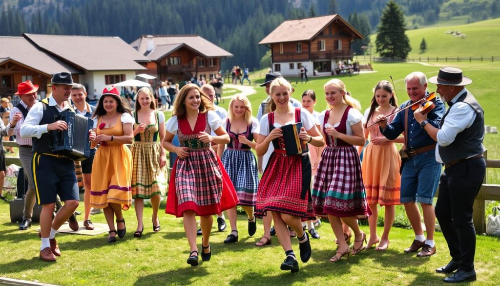 folk music and traditional dances in Austria