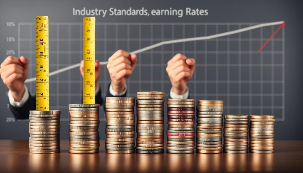 industry-rate benchmarks