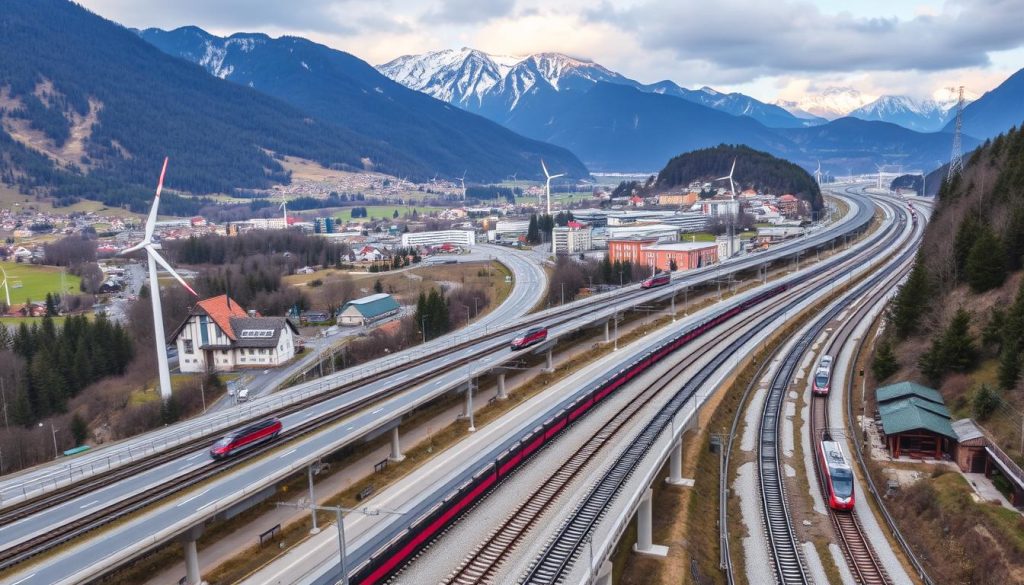 transport infrastructure Austria, energy utilities Austria, telecommunication systems