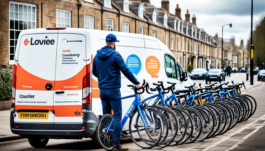 types of courier services in the UK