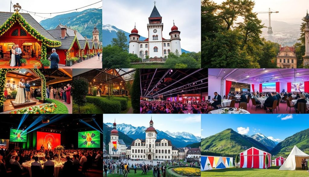 types of events in Austria