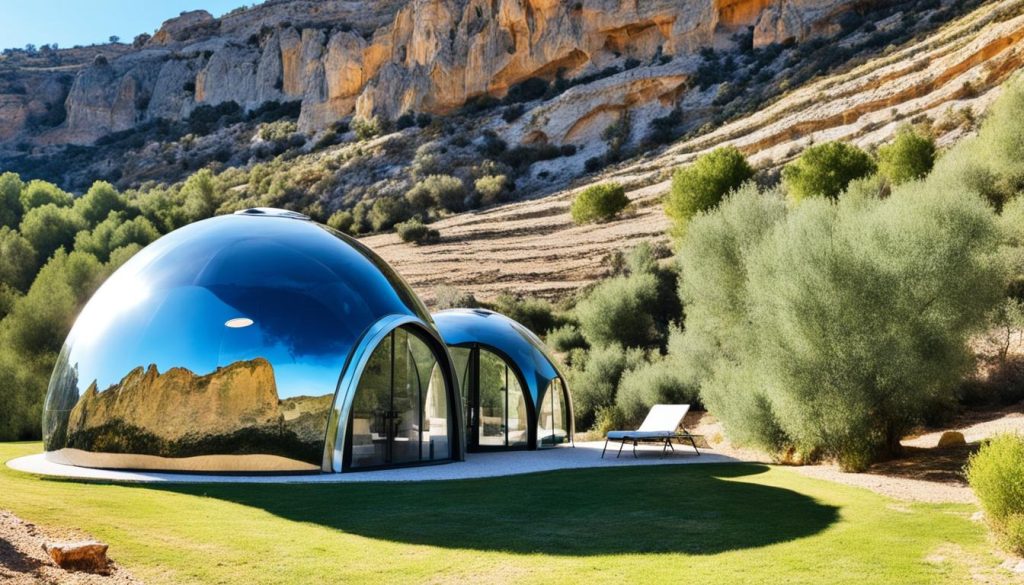 unique cave accommodations Spain